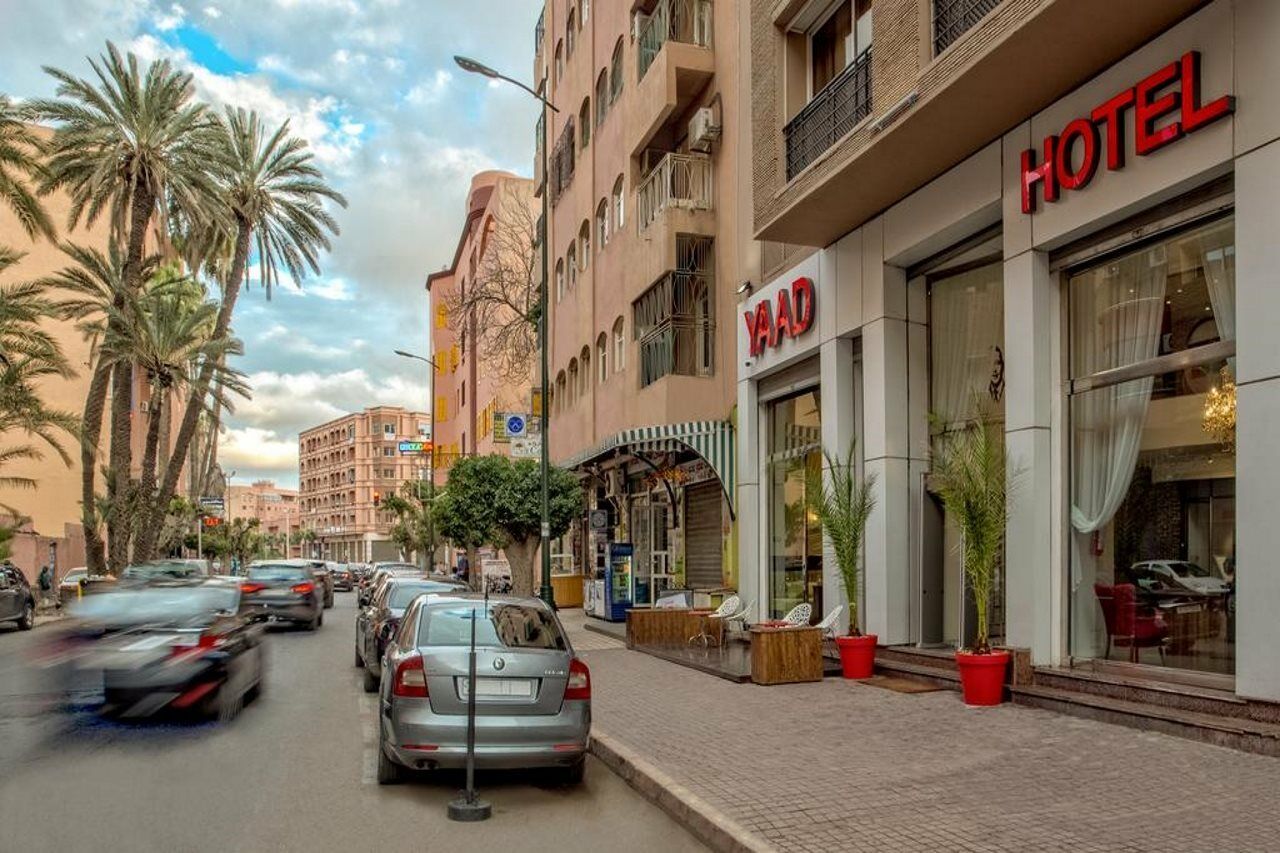 Yaad City Hotel Marrakesh Bagian luar foto